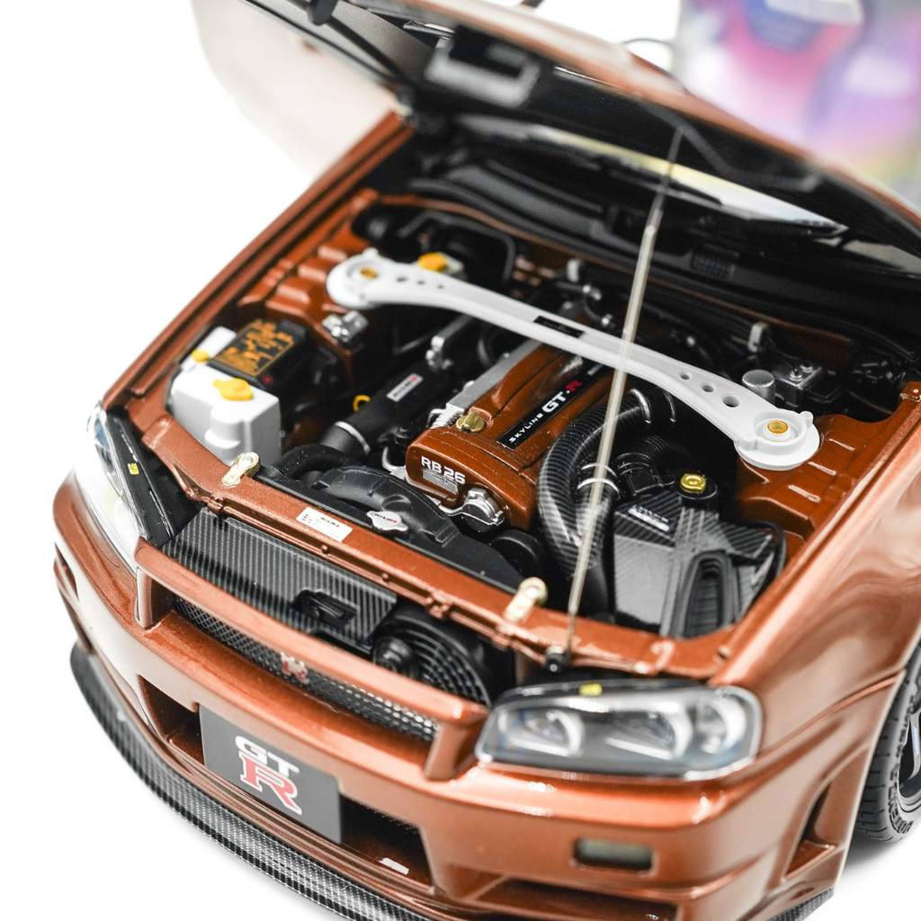 1/18 Nissan Skyline GT-R (R34) Customized