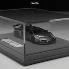 1/64 Lamborghini Veneno Limited Edition 103/149 pieces in Grigio Metalluro Red Stripes
